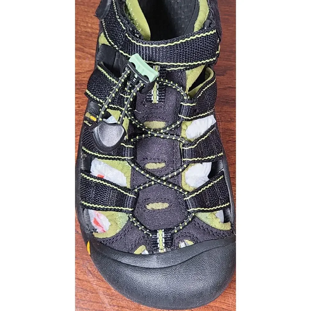 KEEN Sandals Newport H2 Youth Size 4 Waterproof Hiking Water Sport Green 9212
